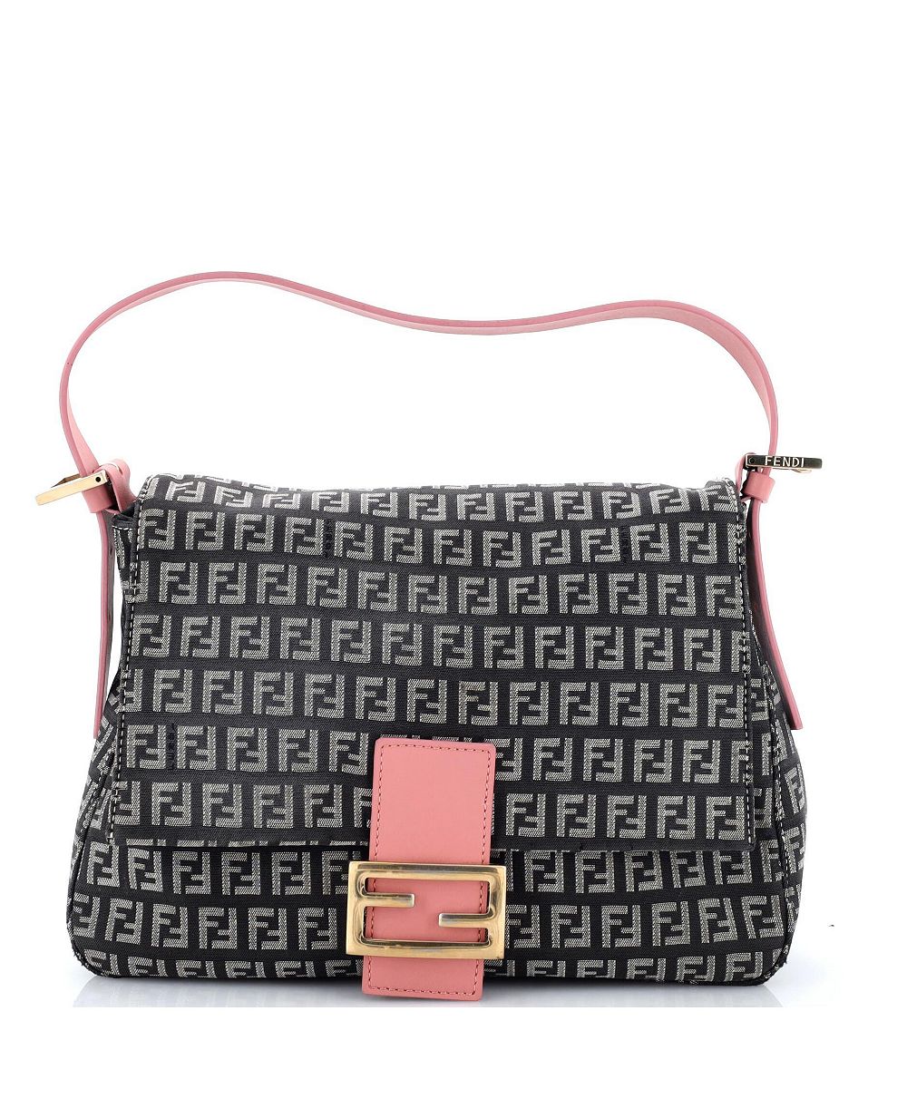 Б/у сумка Fendi Mama Forever Canvas Zucchino через плечо из холста