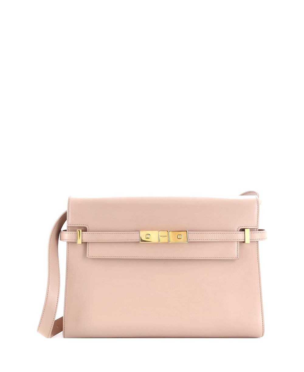 Б/у сумка через плечо Saint Laurent Medium Manhattan из кожи