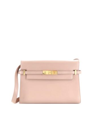 Б/у сумка через плечо Saint Laurent Medium Manhattan из кожи