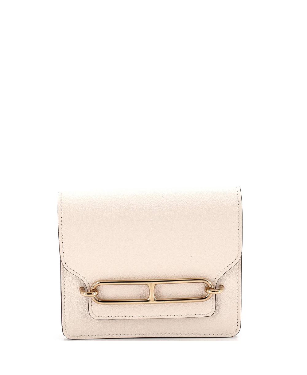 Pre-Owned Hermès Roulis Slim Chevre Mysore Card Case