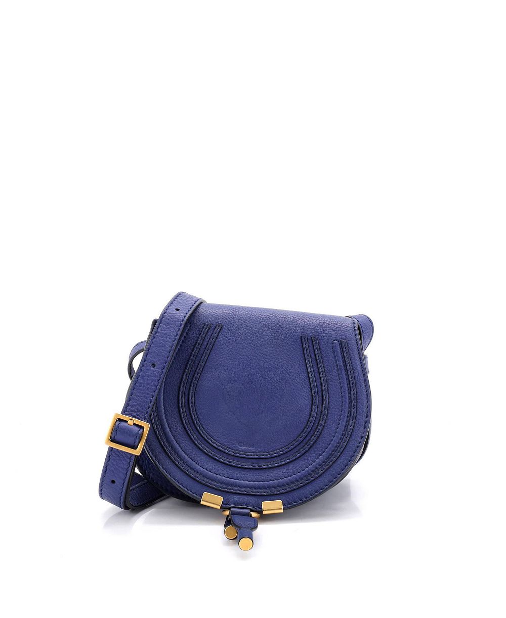 Б/у маленькая сумка Chloe Small Marcie через плечо из кожи
