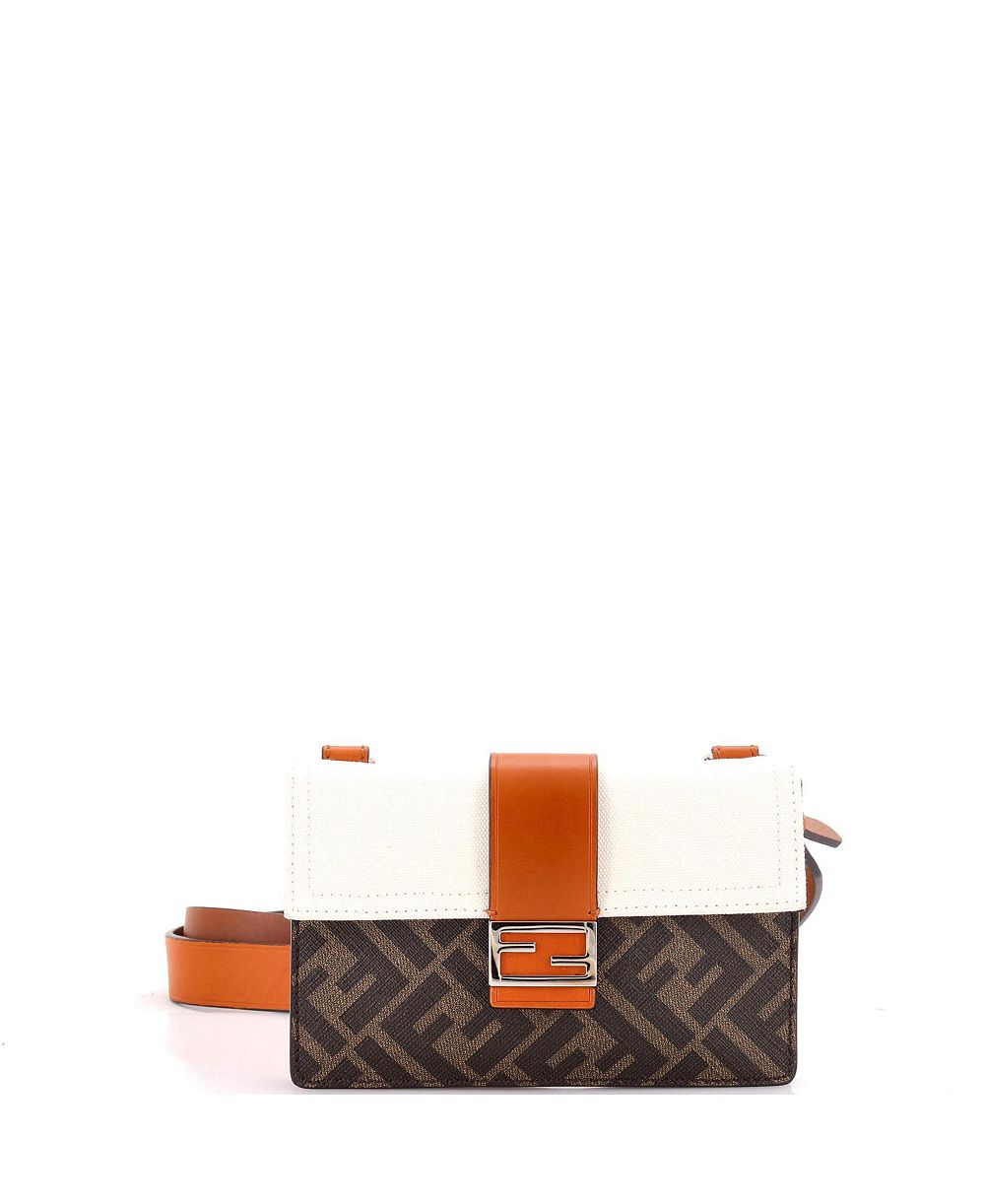 Pre-Owned Fendi сумка-багет мини кроссбоди с возможностью трансформации