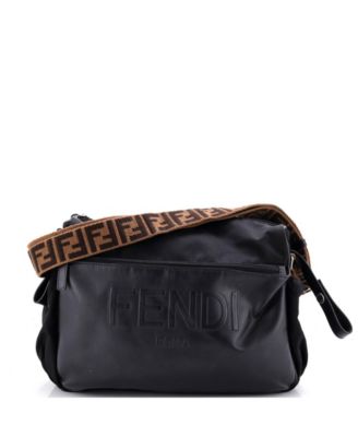 Б/у сумка Fendi Logo Diaper Bag из нейлона