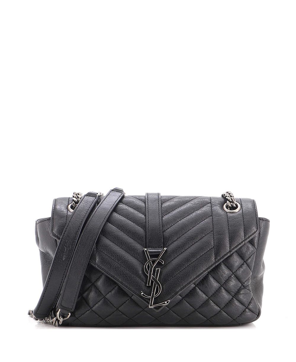 Pre-Owned Saint Laurent сумка-конверт Medium Classic Monogram Slouchy из кожи