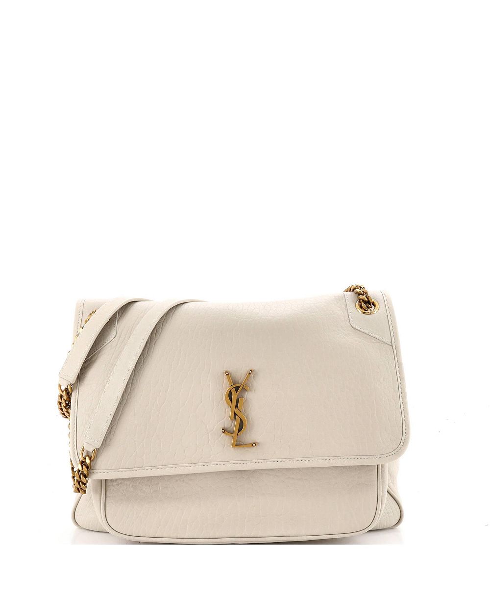 Б/У Saint Laurent Large Niki Chain Flap Bag кожа