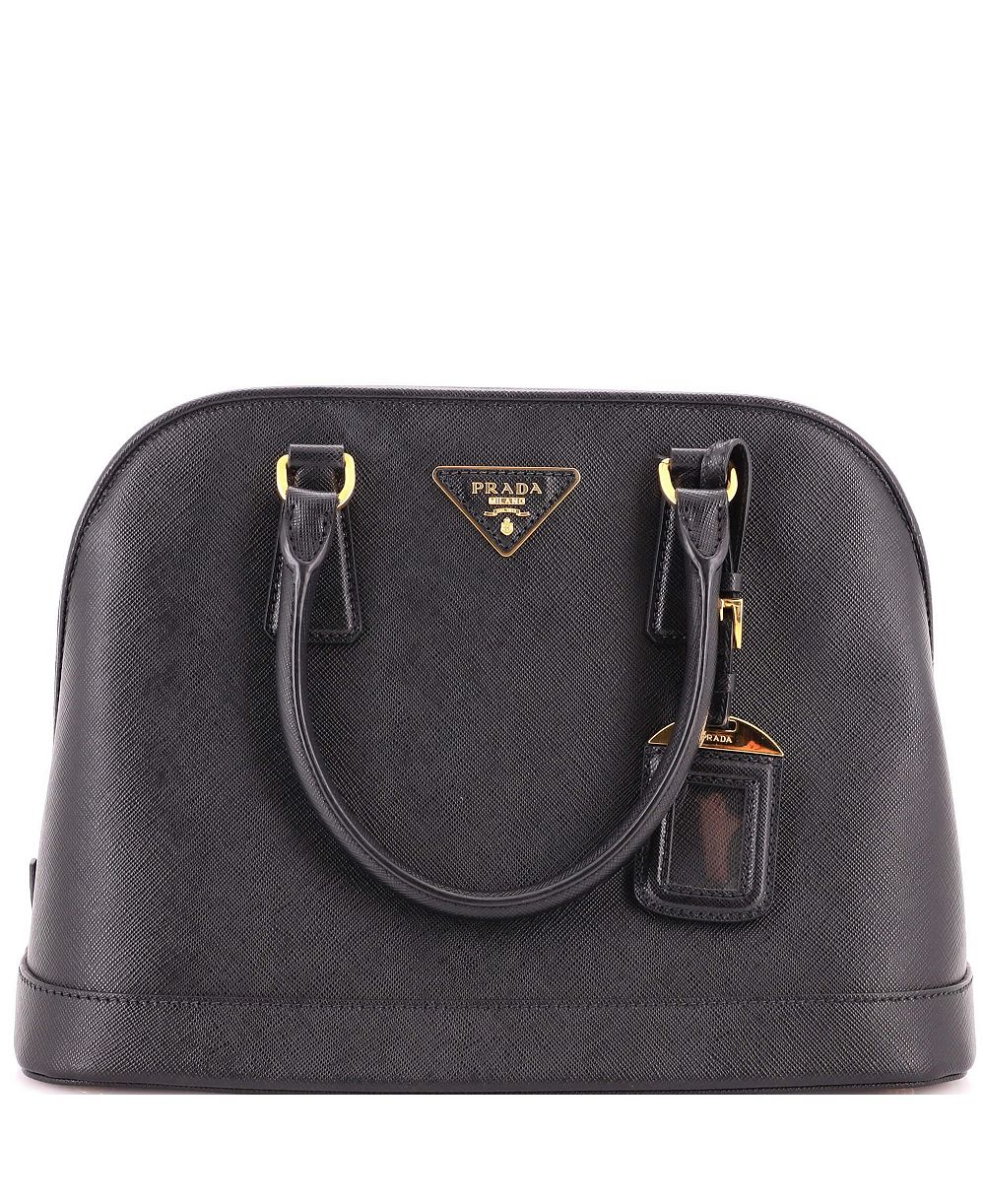 Б/у средняя сумка Prada Medium Open Promenade из кожи Saffiano