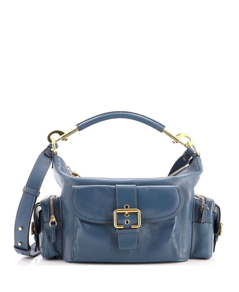 Б/у средняя сумка Chloe Medium Camera Shoulder Bag Leather