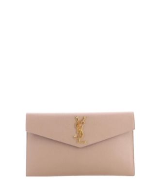 Б/у сумка-клатч Saint Laurent Uptown из кожи