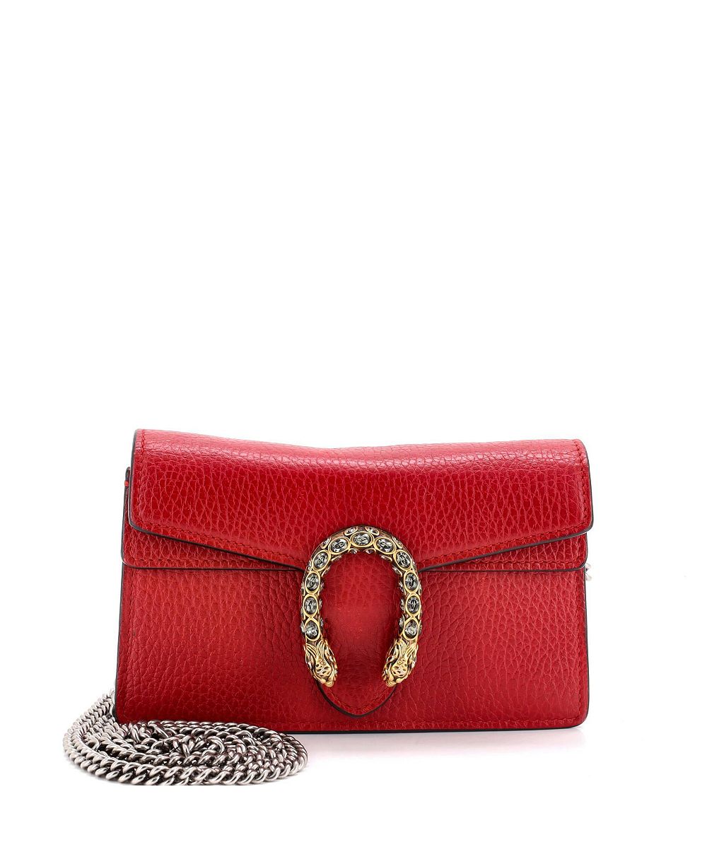 Pre-Owned Gucci супермини-сумка Dionysus из кожи
