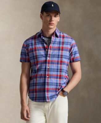 Polo Ralph Lauren Men's Classic-Fit Short-Sleeve Oxford Shirt