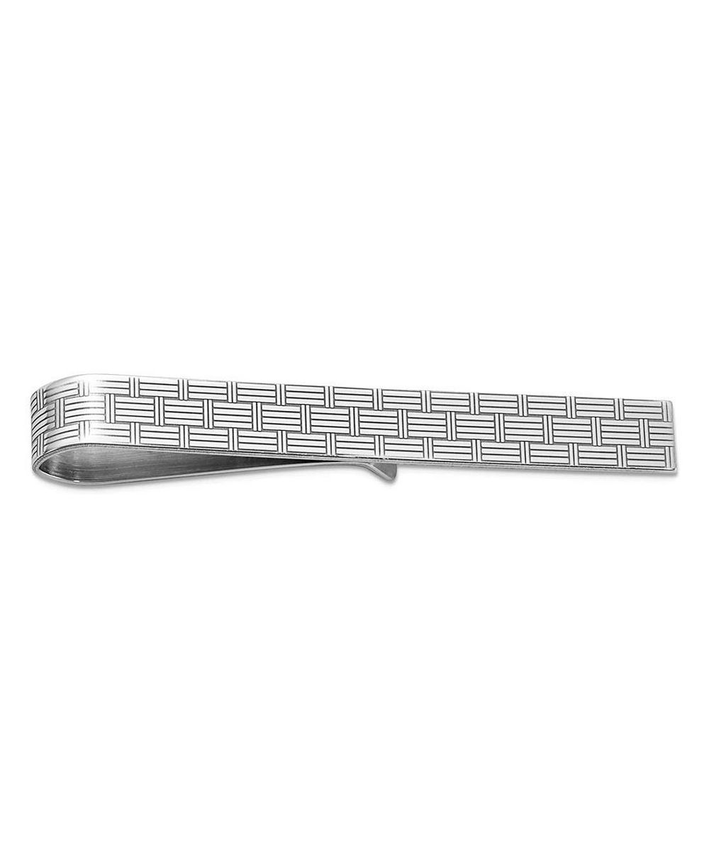 Curata Jewelry Men's Sterling Silver Tie Bar
