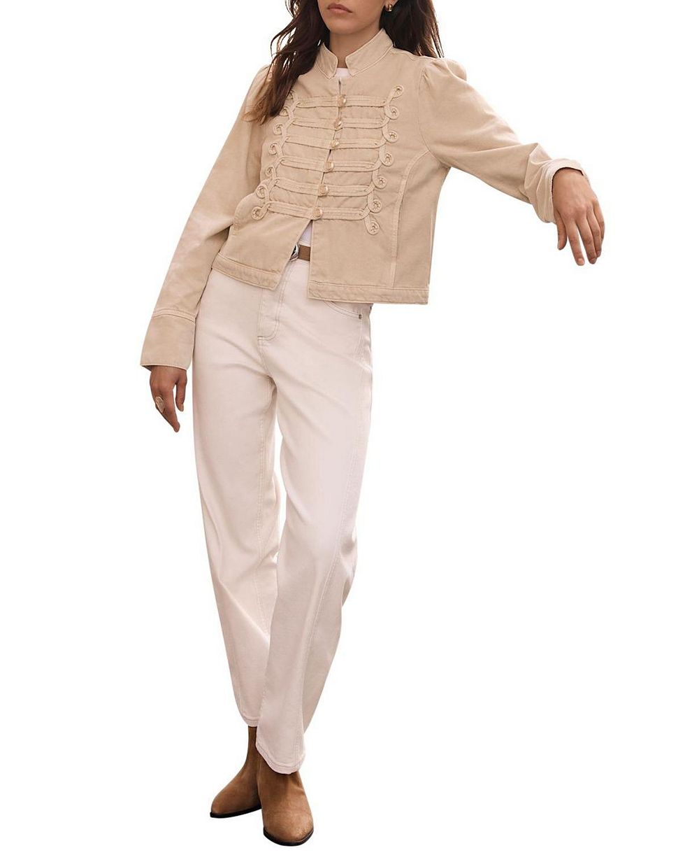 Mint Velvet Women's Military Denim Jacket