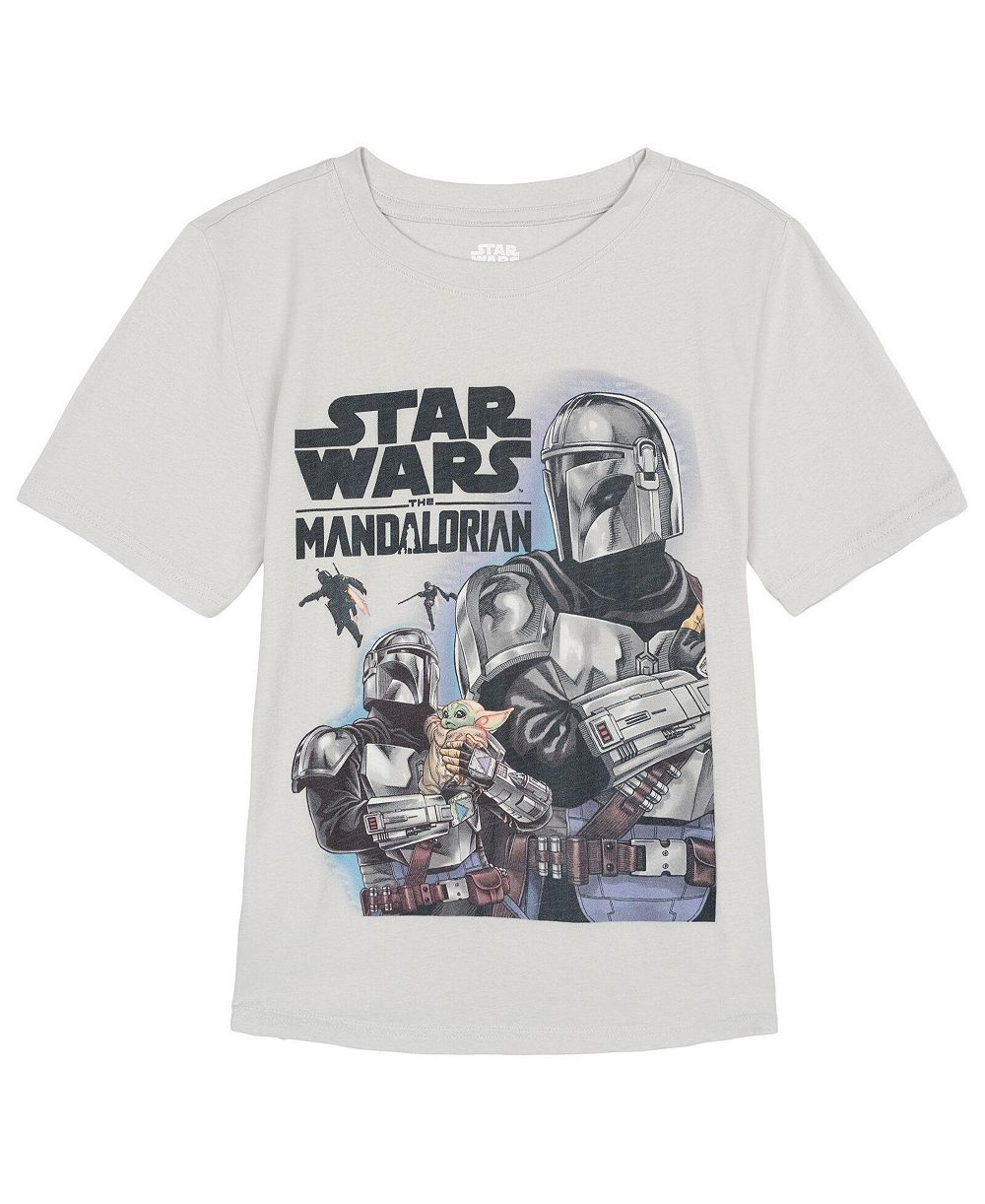 The Mandalorian Boys' 4-20 Star Wars Graphic T-Shirt