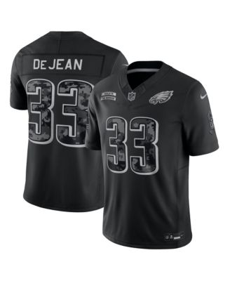 Men's Nike Cooper DeJean Black Philadelphia Eagles 2026 Salute to Service Limited Jersey
