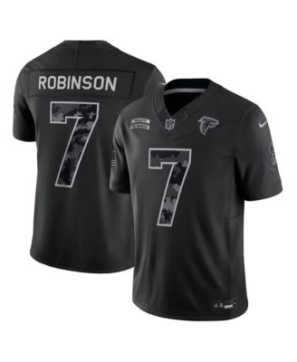 Men's Nike Bijan Robinson Black Atlanta Falcons 2026 Salute to Service Limited Jersey
