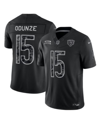 Men's Nike Rome Odunze Black Chicago Bears 2026 Salute to Service Limited Jersey