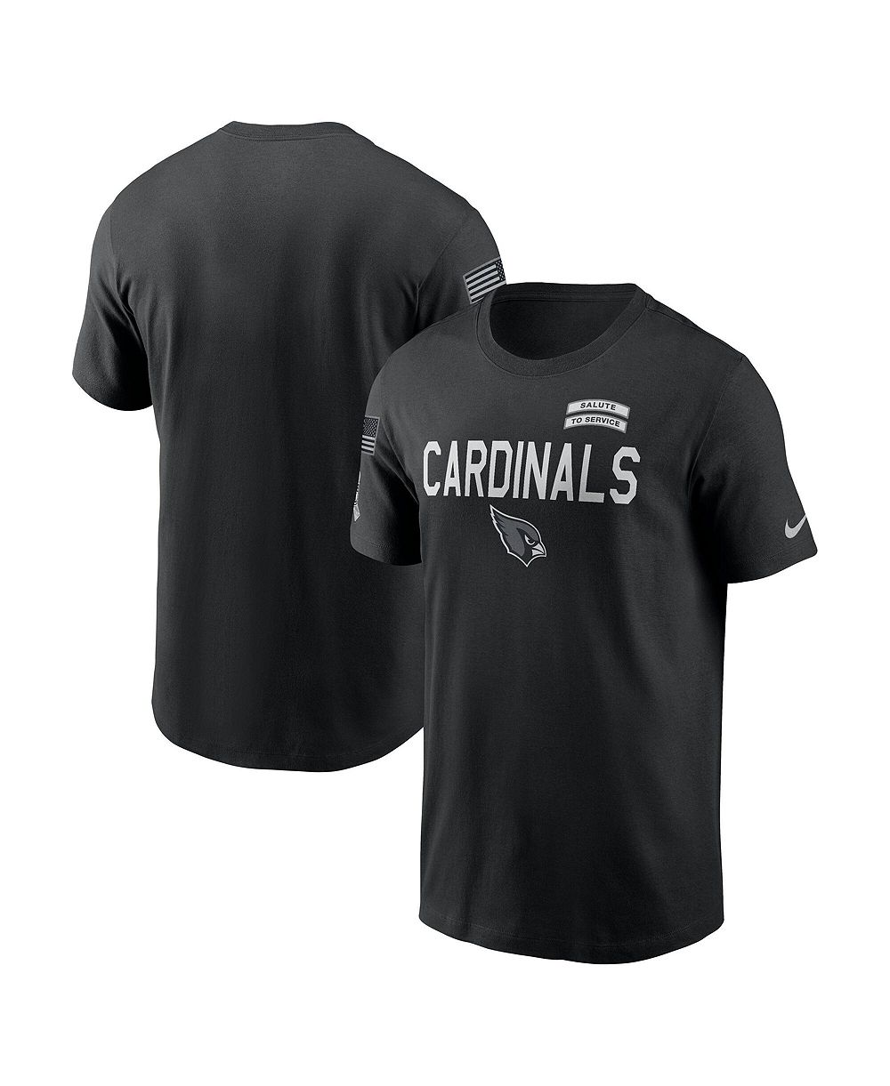 Nike Men's Black Arizona Cardinals 2026 Salute to Service Sideline Dri-FIT T-Shirt