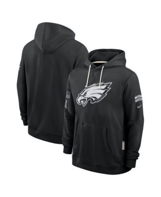 Nike Men's Black Philadelphia Eagles 2026 Salute to Service Sideline Pullover Hoodie
