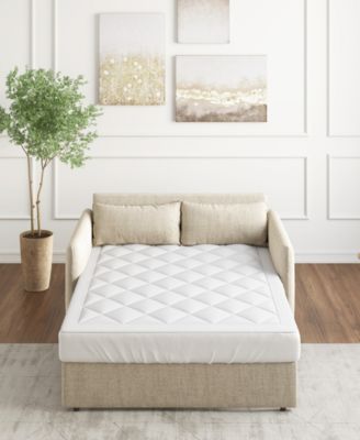 Madison Park Waterproof Stain Resistant 3M-Moisture-Management Sofabed Mattress Pad, Queen