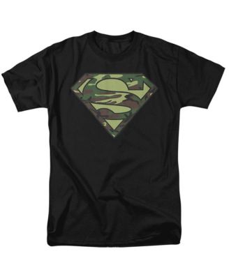 Мужская футболка Superman с логотипом в камуфляже