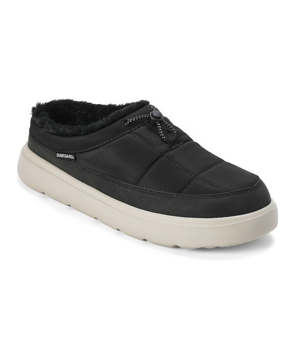 Dearfoams Men's MarshMELLOW Warmth-lined Water Repellent Clog