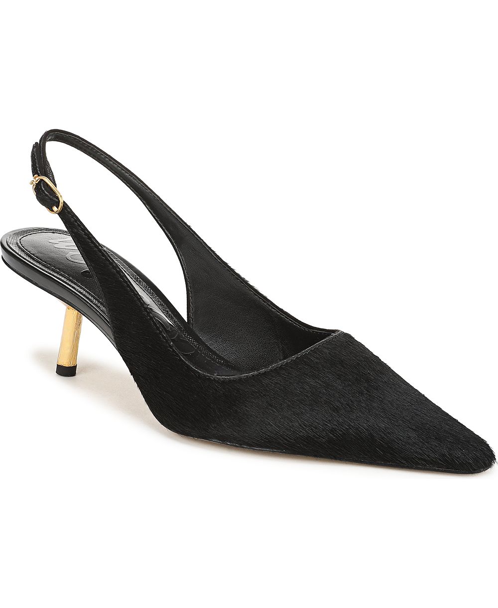 Sam Edelman женское Бьянка позолоченный слингбэк туфли на каблуке