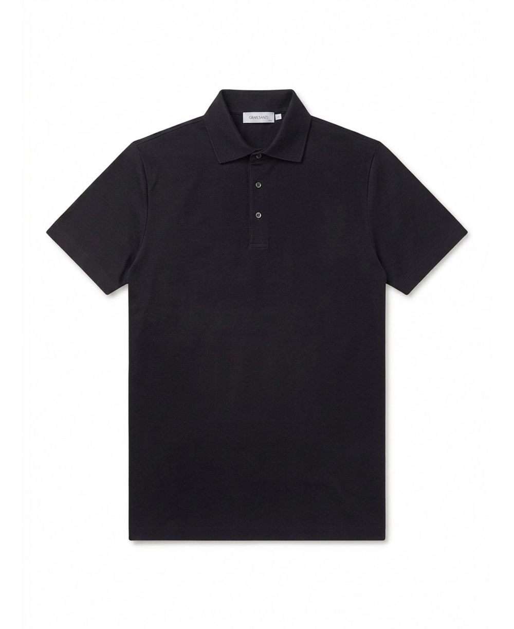 Garnet Men's Classic-Fit Soft Cotton Polo Shirt