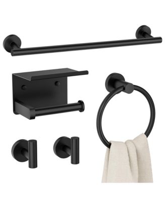CYQBD 5 Piece 24" Bathroom Hardware Set Towel Bar