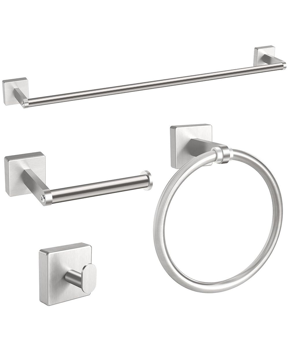 CYQBD 4 Piece Bathroom Hardware Accessories Set Towel Racks