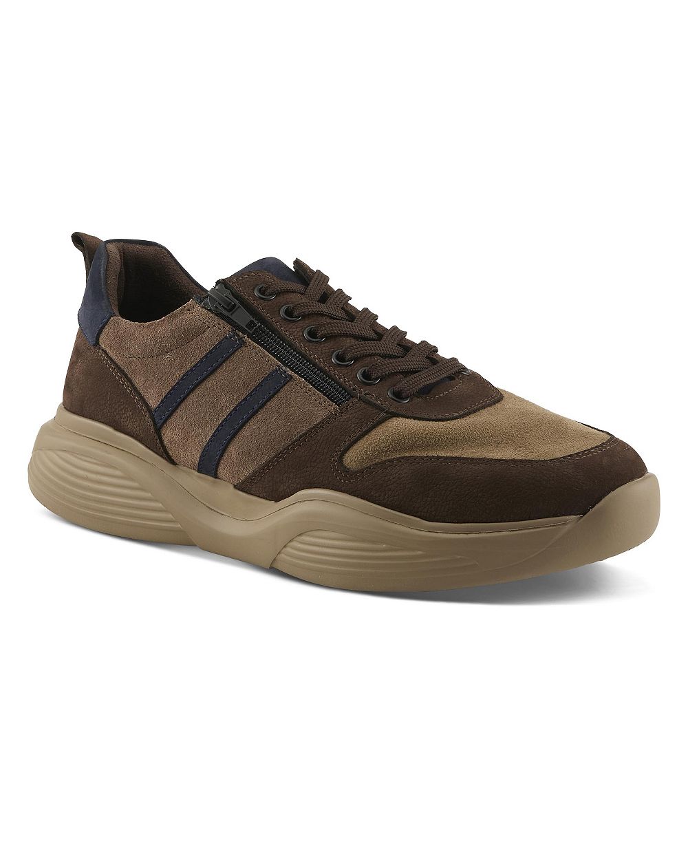 Spring Step Men's Melvin Low-Top Suede Sneakers