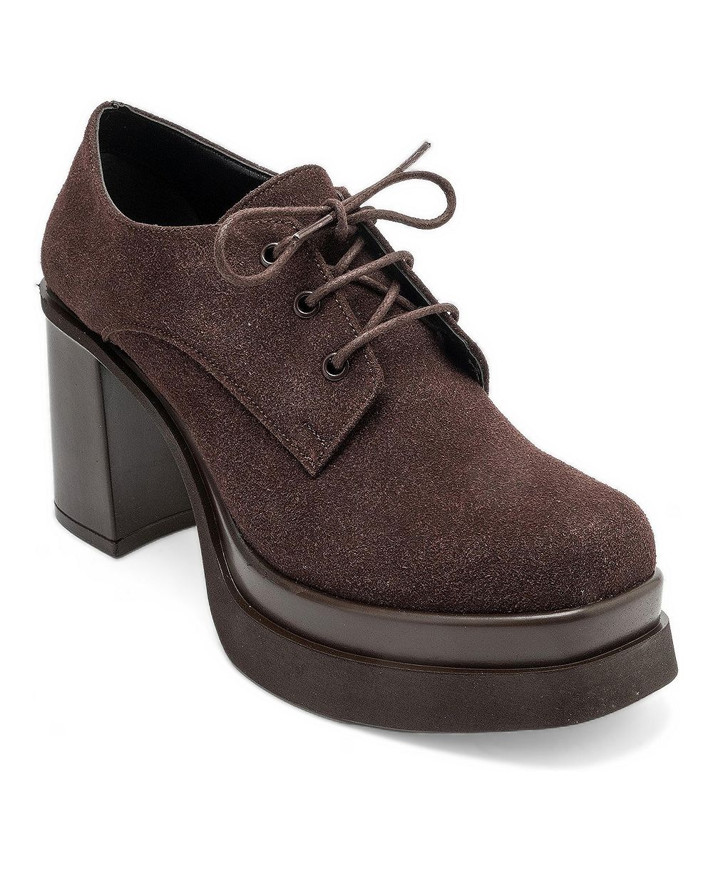 Prologue Shoes женские оксфорды на платформе и блочном каблуке Vodette