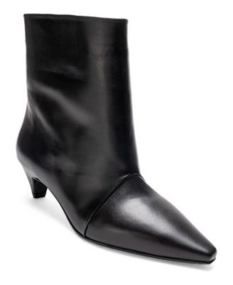 Forever & Always Shoes Amara кожаные ботильоны на тонком каблуке с заостренным носом