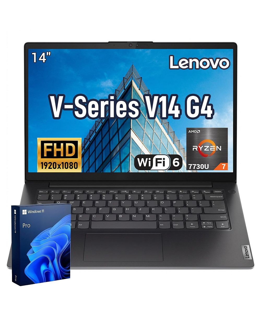 Ноутбук Lenovo V-Series V14, 14", FHD, AMD Ryzen 7, Windows 11 Pro