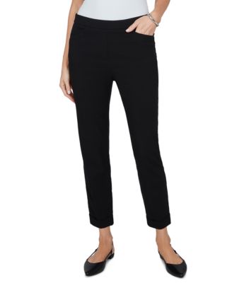 Alfred Dunner Petite Classics Pull-On Cropped & Ankle Pants