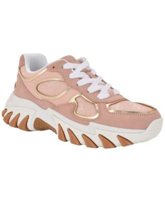 GUESS Women's Norina Lace-Up Cat Claw Chunky Fashion Sneakers