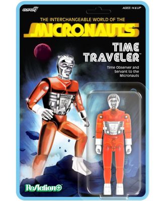 Super7 ReAction+ Micronauts Time Traveler 2" Action Figure, Ages 14+