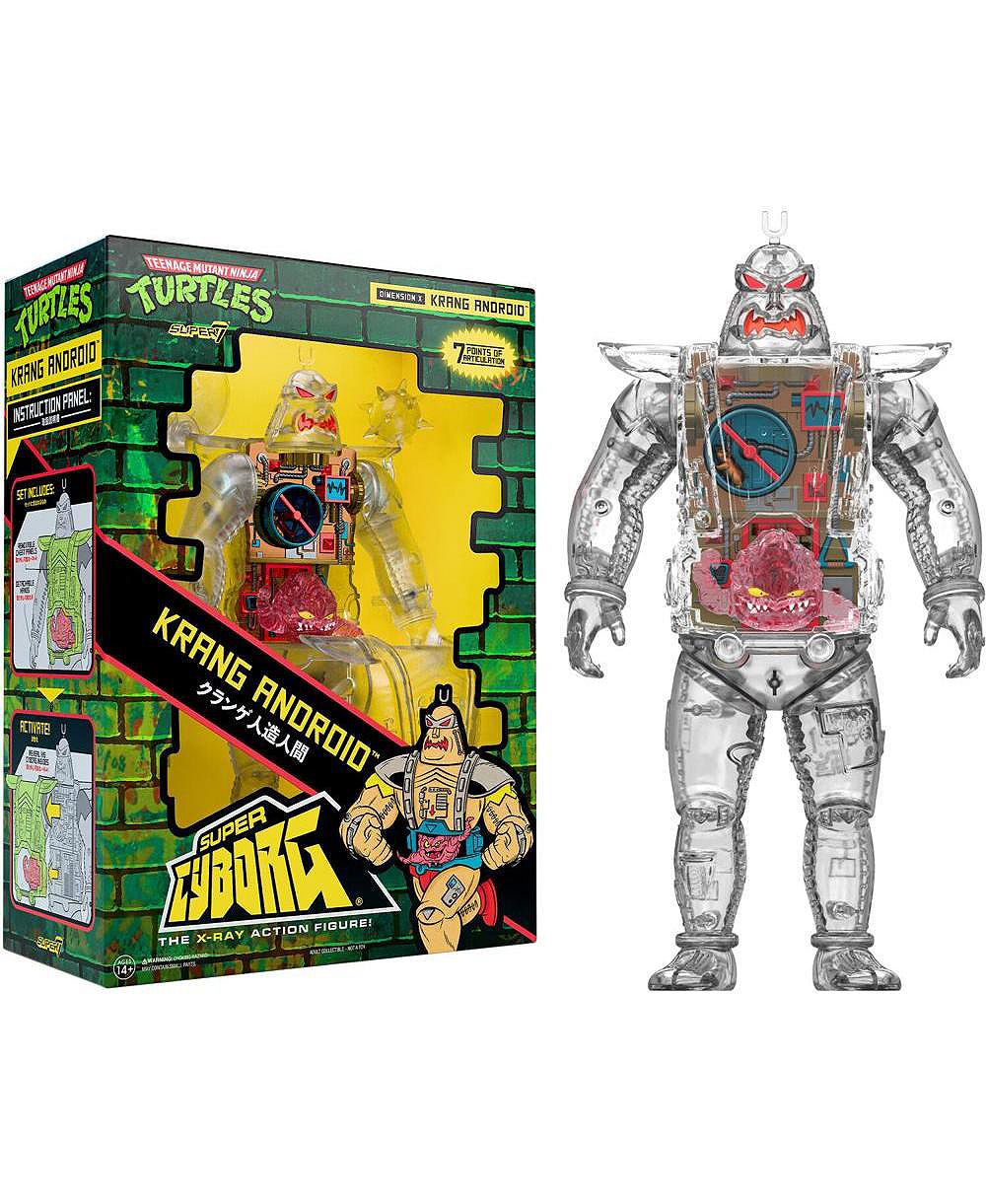 Super7 Teenage Mutant Ninja Turtles Кранг Android Супер Киборг 5.5" фигурка, от 14 лет