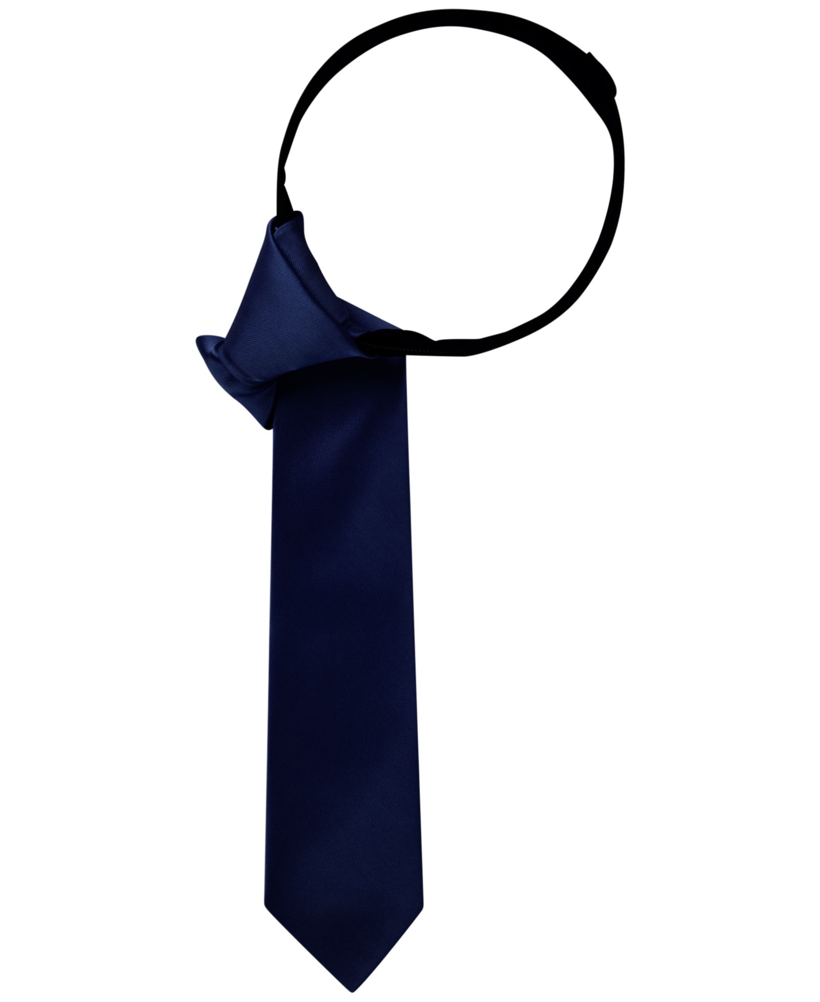 Детский галстук Tommy Hilfiger Big Boys Solid-Hue Twill Zipper Tie