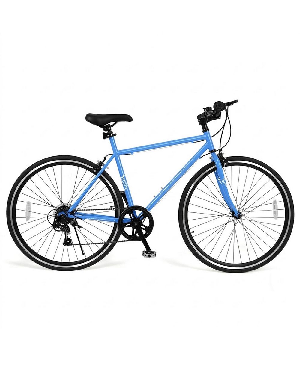 HONGGE 26-дюймовый горный велосипед с 6 скоростями Shimano и регулируемым седлом