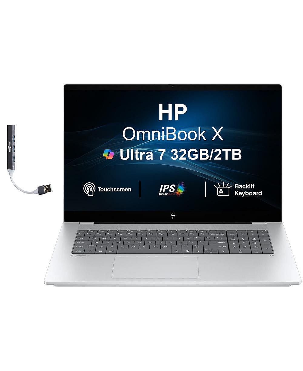 HP OmniBook X 17,3-дюймовый ноутбук с сенсорным экраном