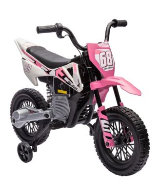 SEVORLEY Steel 12V Ride-On Motorcycle with Music, Ages 3-8