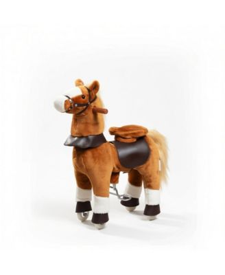 SEVORLEY Wheeled Ride-On Horse, Ages 3-5