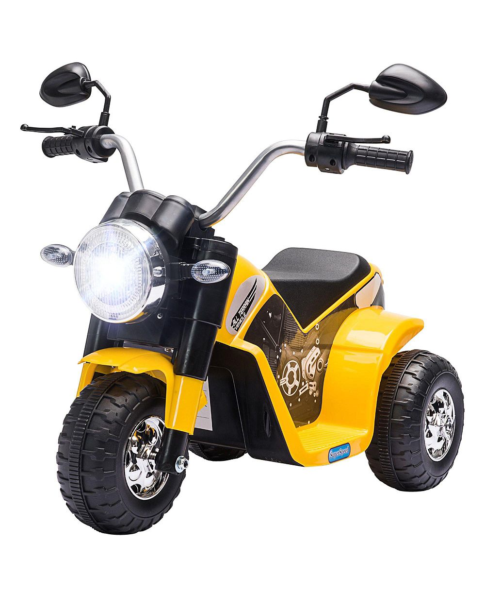 Детский электромобиль SEVORLEY в виде мотоцикла, 6 В, аккумуляторный, для детей 18–36 месяцев