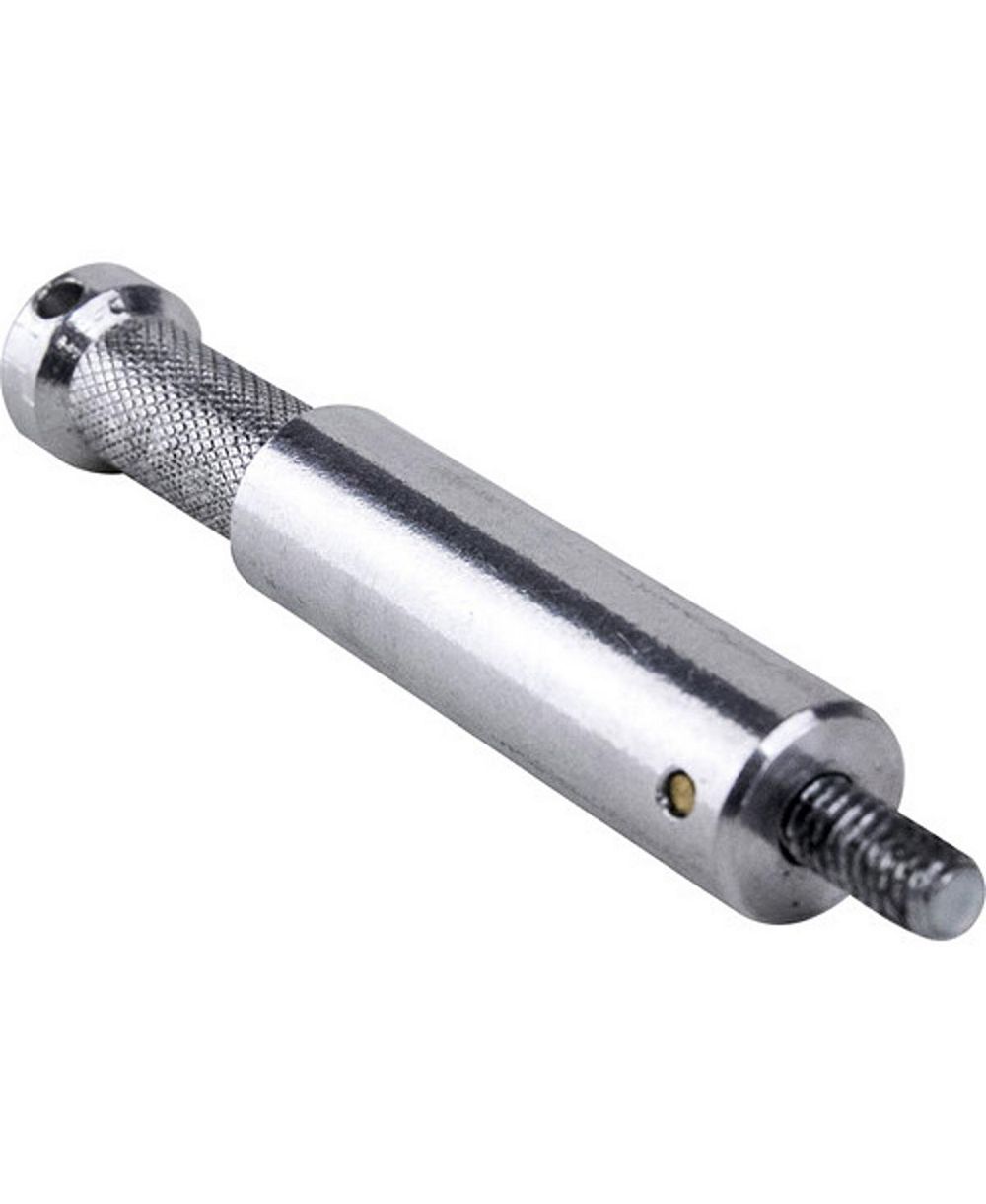 Kupo 3.5" Long 5/8" Baby Stud with 1/4"-20 Male Thread Stainless Steel Adapter for 1/4"-20 Female Thread