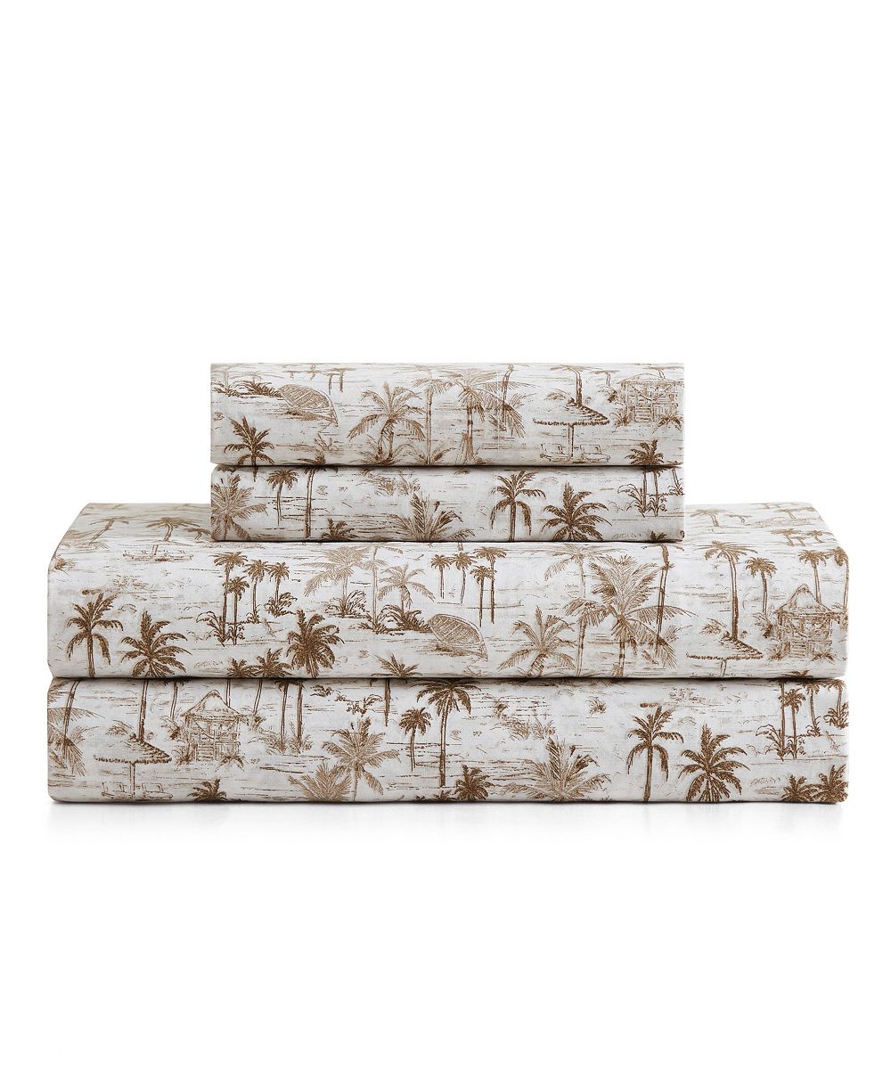 Tommy Bahama комплект постельного белья Surfside из 4 предметов, сатин 200 нитей, King