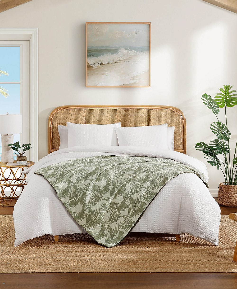 Tommy Bahama Canyon Palms Cotton Throw, 60" x 50"