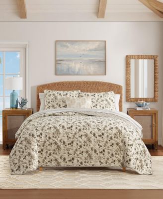 Tommy Bahama Surfside Reversible 3-Piece Quilt Set, King