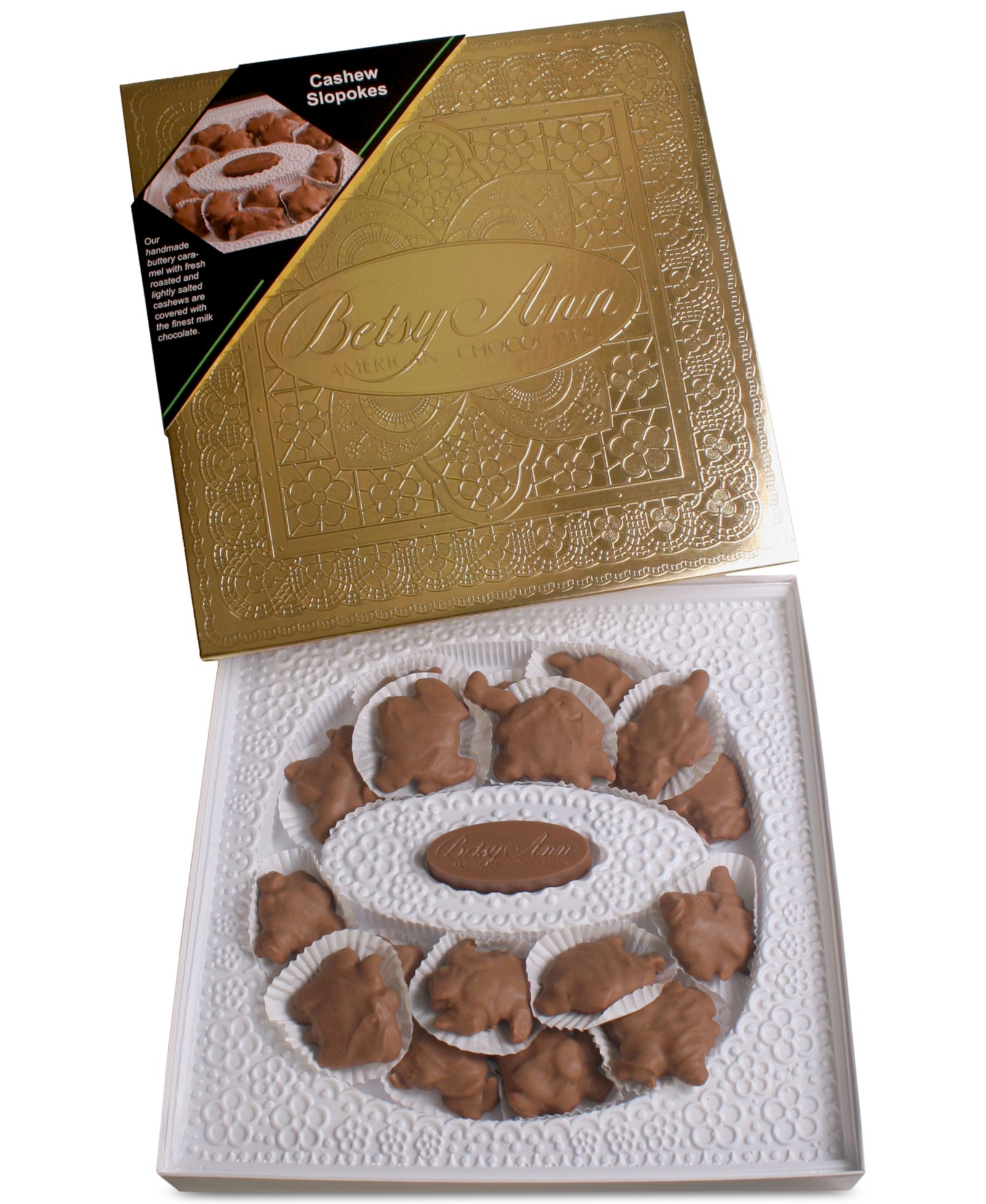 Шоколад Betsy Ann Chocolates Cashew Slopokes