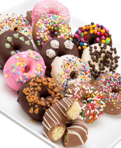 Chocolate Covered Company Ultimate Toppings Chocolate Covered Mini Donuts, 12 pc