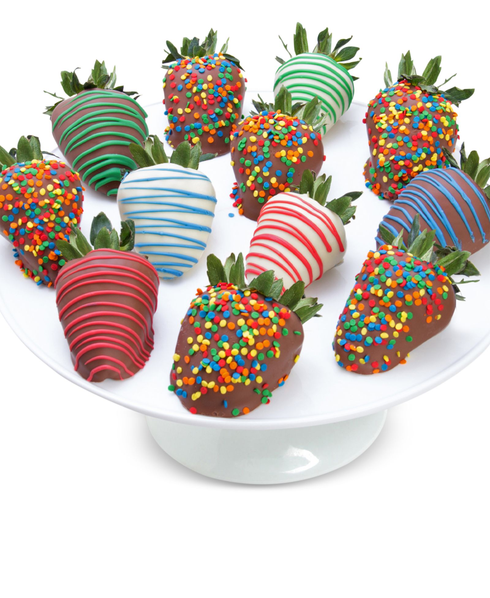 Клубника в шоколаде Chocolate Covered Company, 12-Pc. Birthday Belgian Chocolate Covered Strawberries
